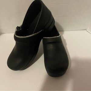 Dansko Womens Black Matte Clog Professional Classic Size 40